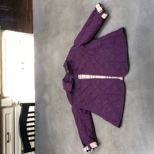 Burberry kids quilted jacket